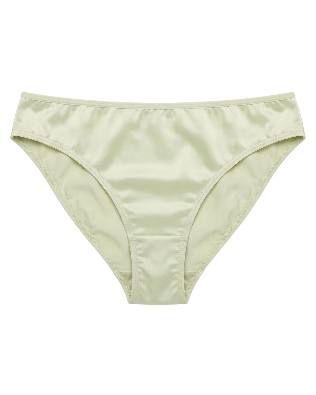 Non-Padded Bra Set -  Camille - Soft Green