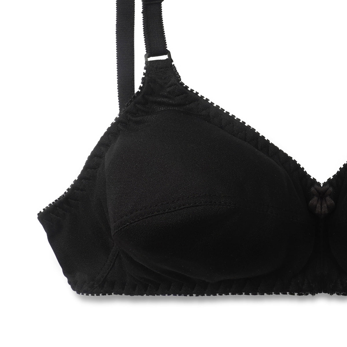 Everyday Lite Casual Non Padded Wireless Bra Black