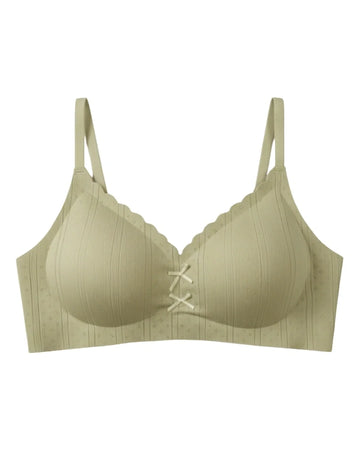 Seamless Padded Bra - Pluma - Olive