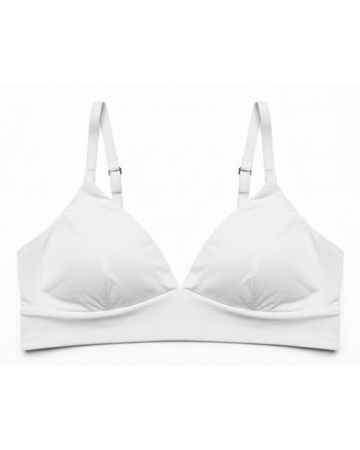 Non-Padded - Comfort Bra - White