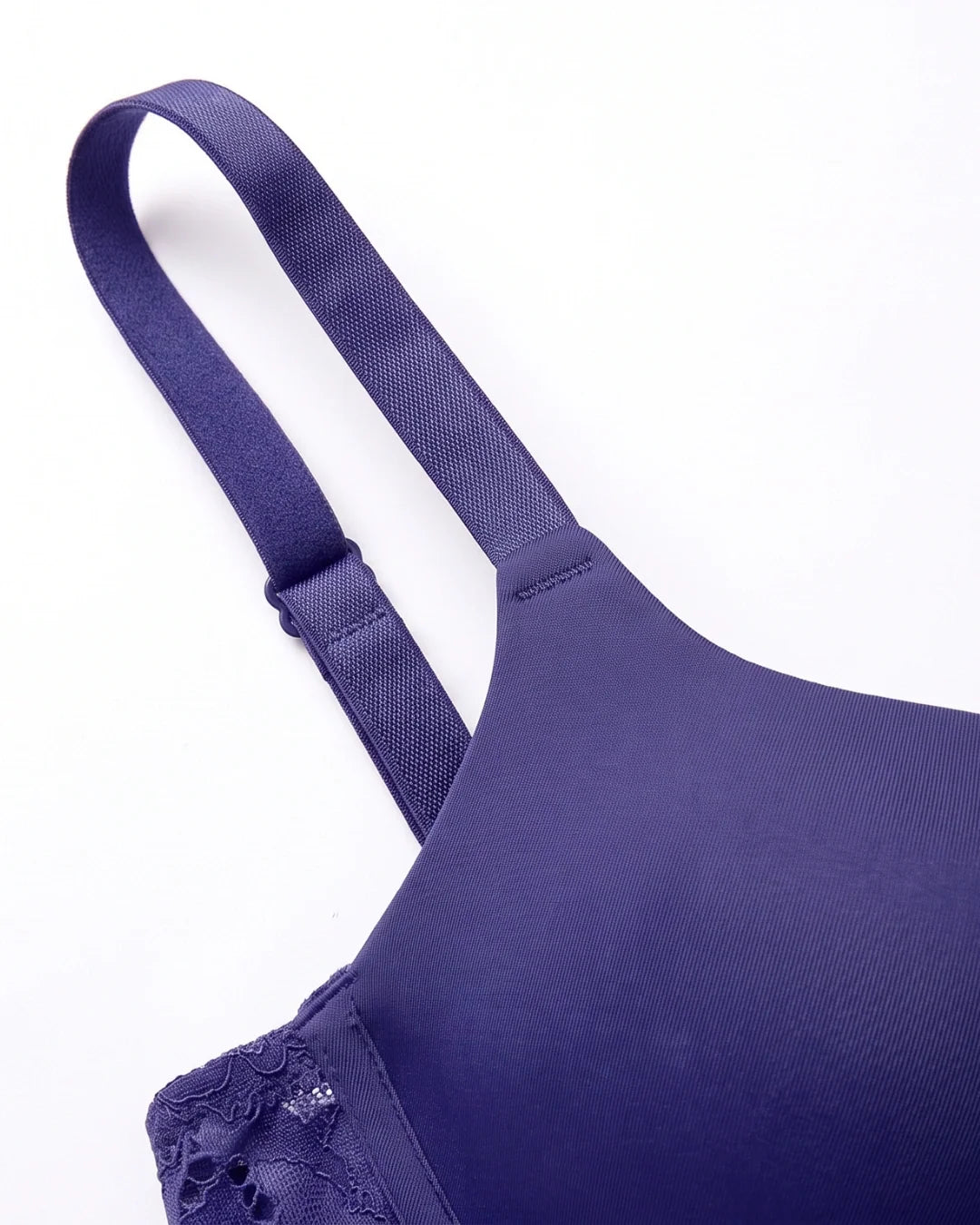 Padded T-shirt Bra - Merlot - Blue