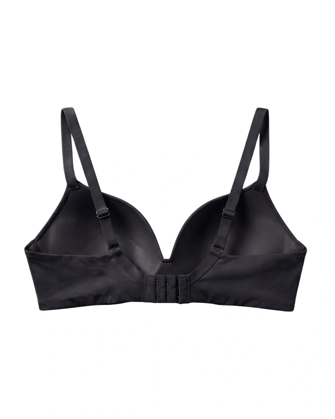Non Wired Single Padded T-Shirt Bra - Elle - Black