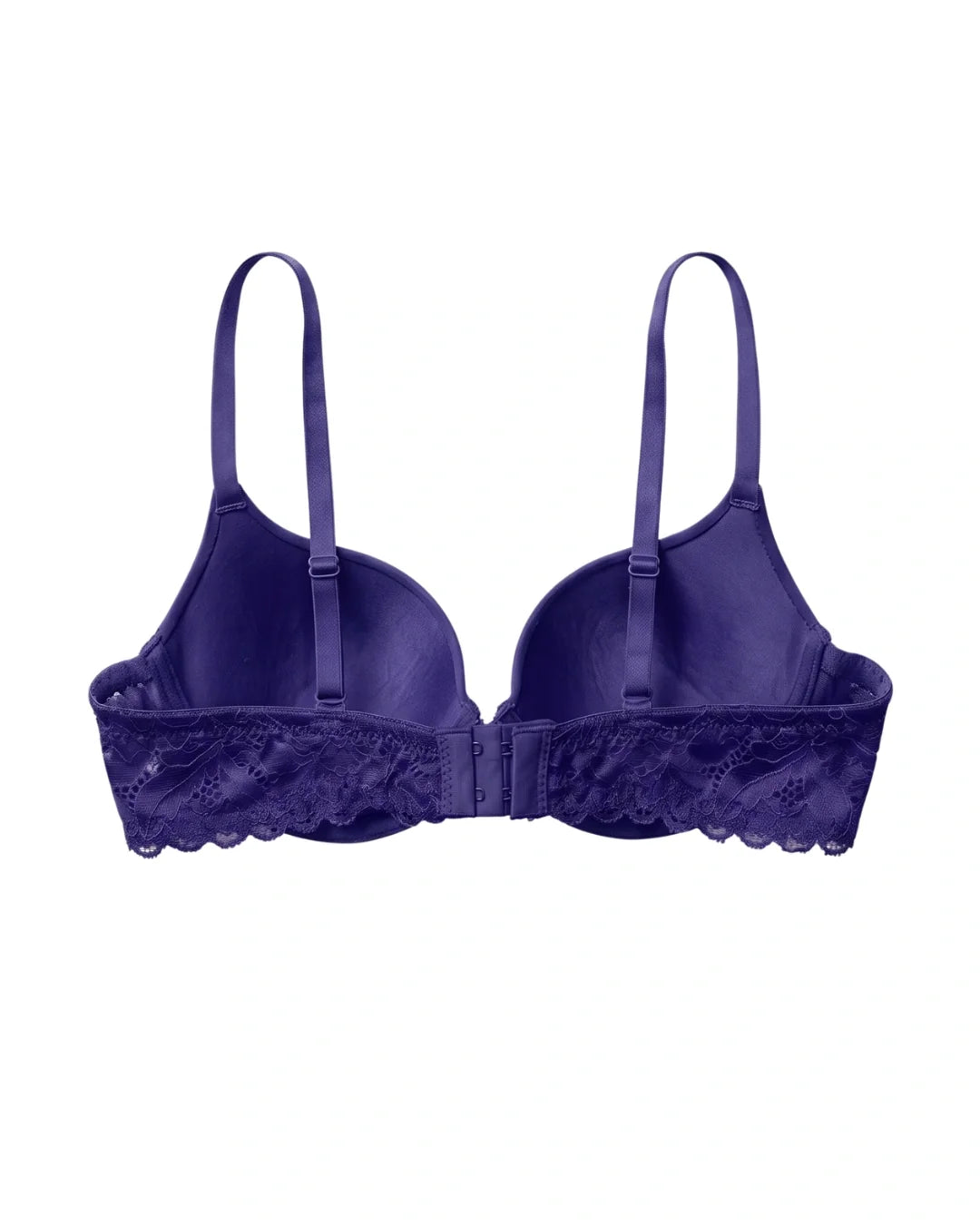 Padded T-shirt Bra - Merlot - Blue