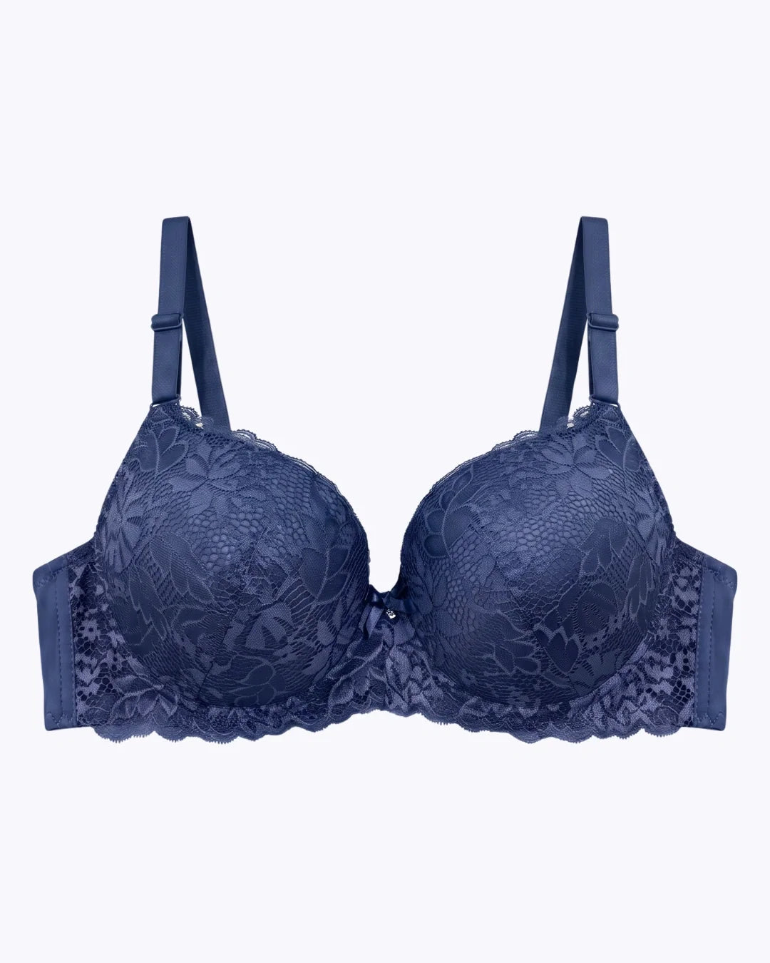 Plus Size Padded Bra - Softessa - Blue