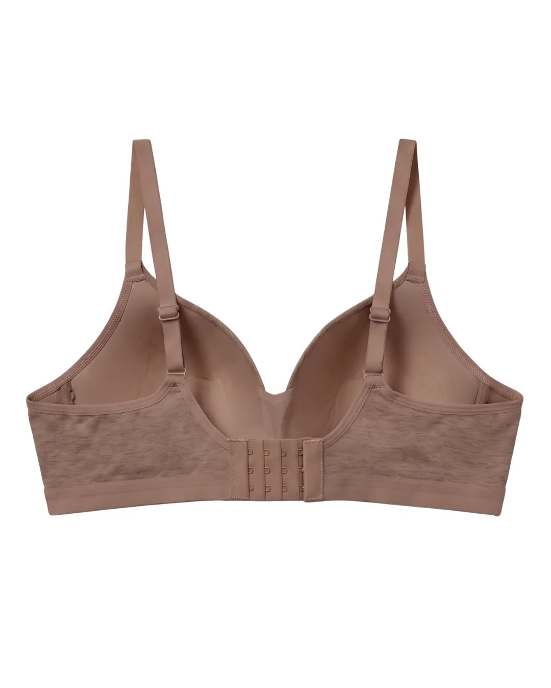 Light Padded Non-Wired T-Shirt Bra - Zenora - Brown