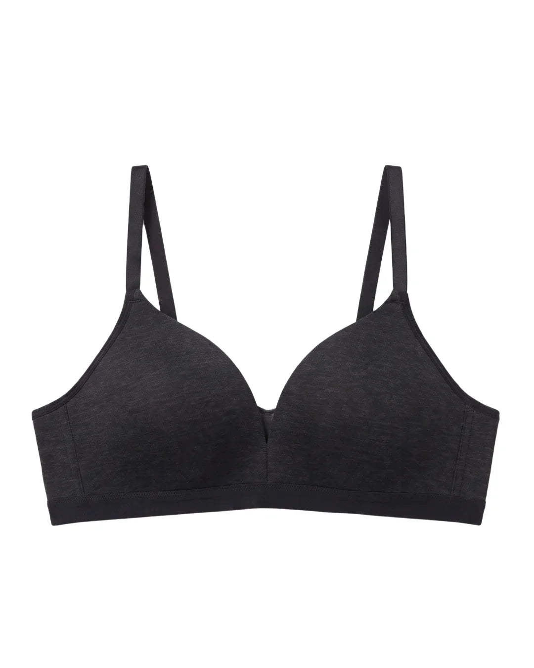 Light Padded Non-Wired T-Shirt Bra - Zenora - Black