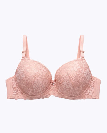 Plus Size Padded Bra - Softessa - Skin