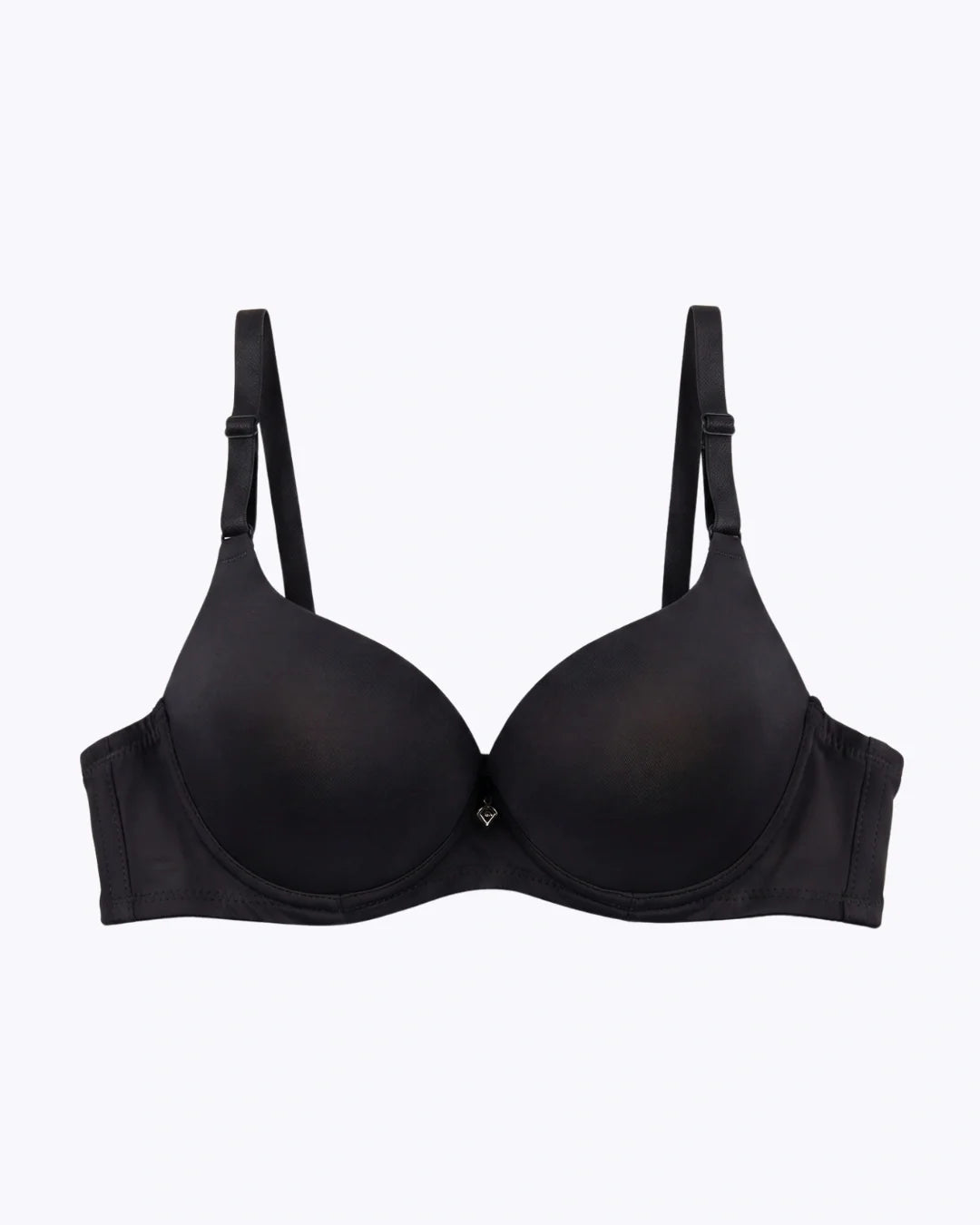 Padded Push-up Bra - Rhea - Black