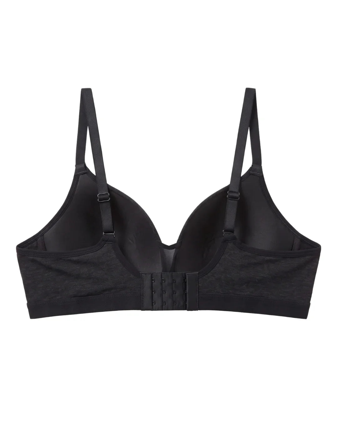 Light Padded Non-Wired T-Shirt Bra - Zenora - Black