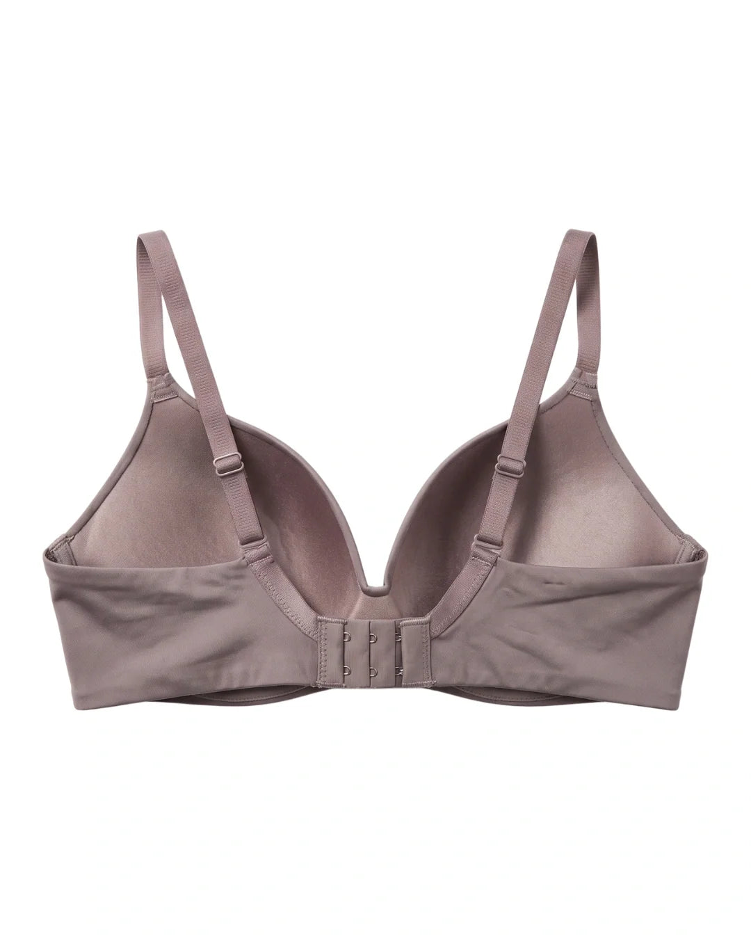 Non Wired Single Padded T-Shirt Bra - Elle - Burgundy