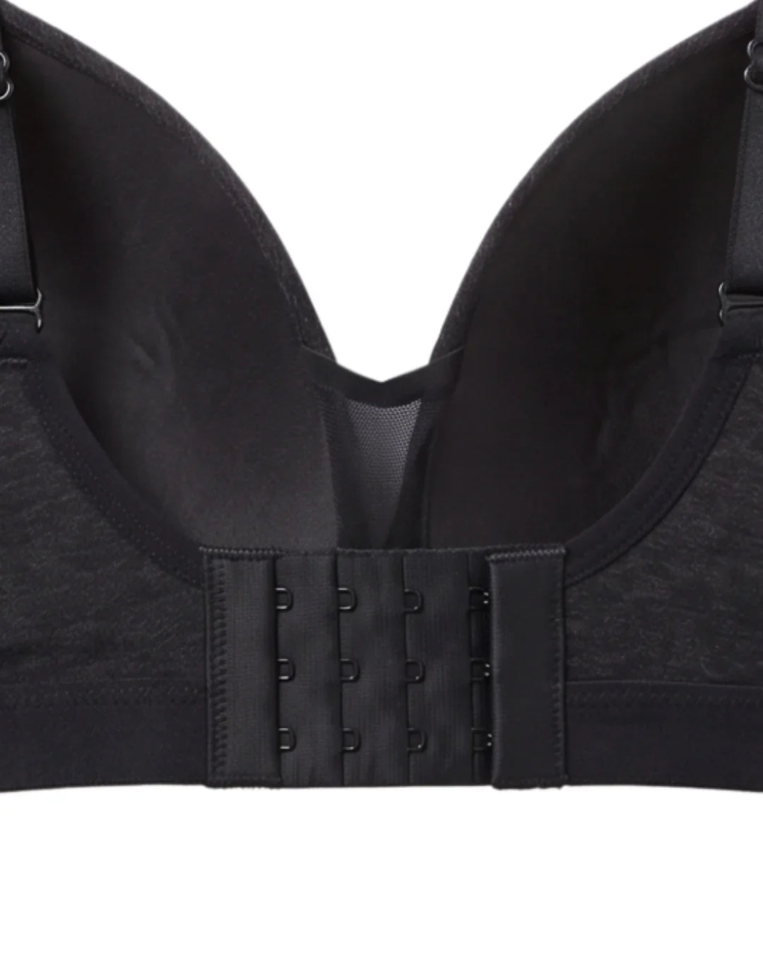 Light Padded Non-Wired T-Shirt Bra - Zenora - Black