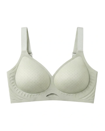 Seamless Padded Bra - Oziva Olive Green