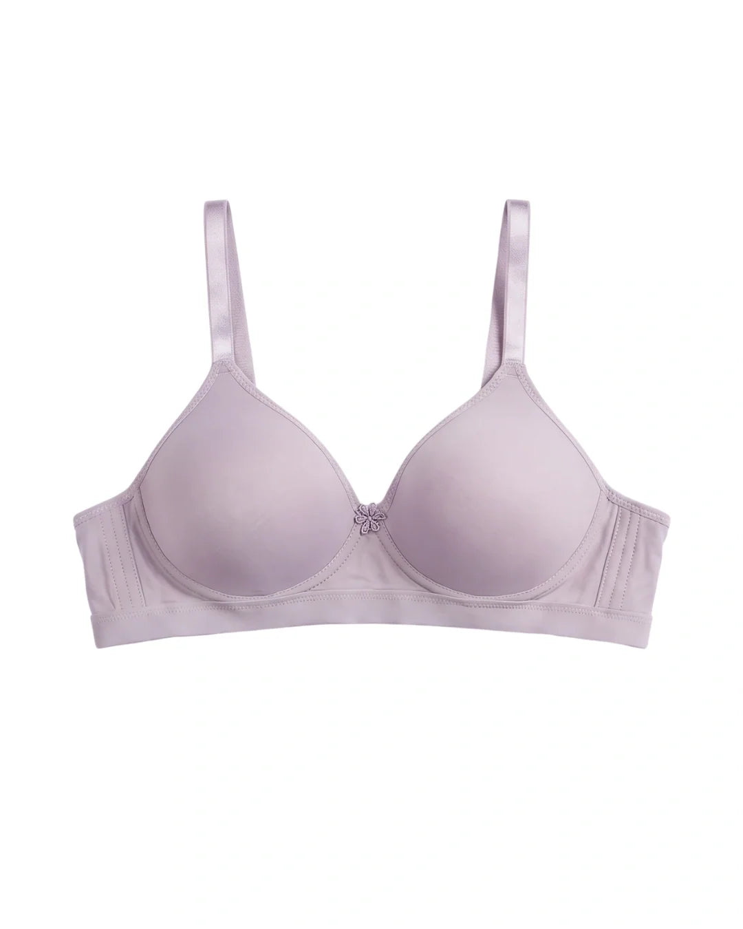 Padded Wired Bra - Moss - Lilac
