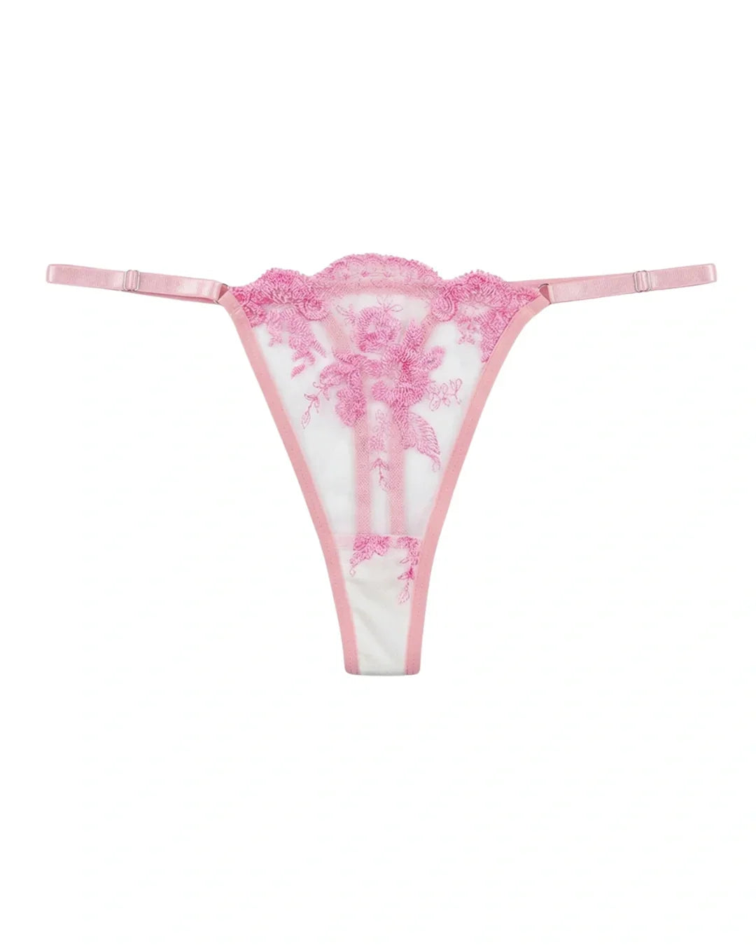 Non Padded Bra Set - Truffle - Pink