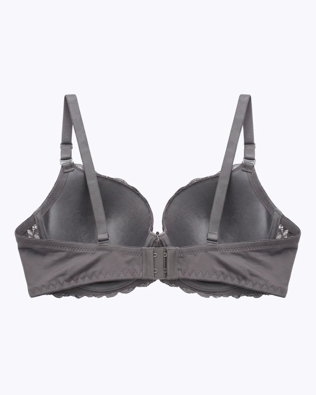 Plus Size Padded Bra - Softessa - Charcoal