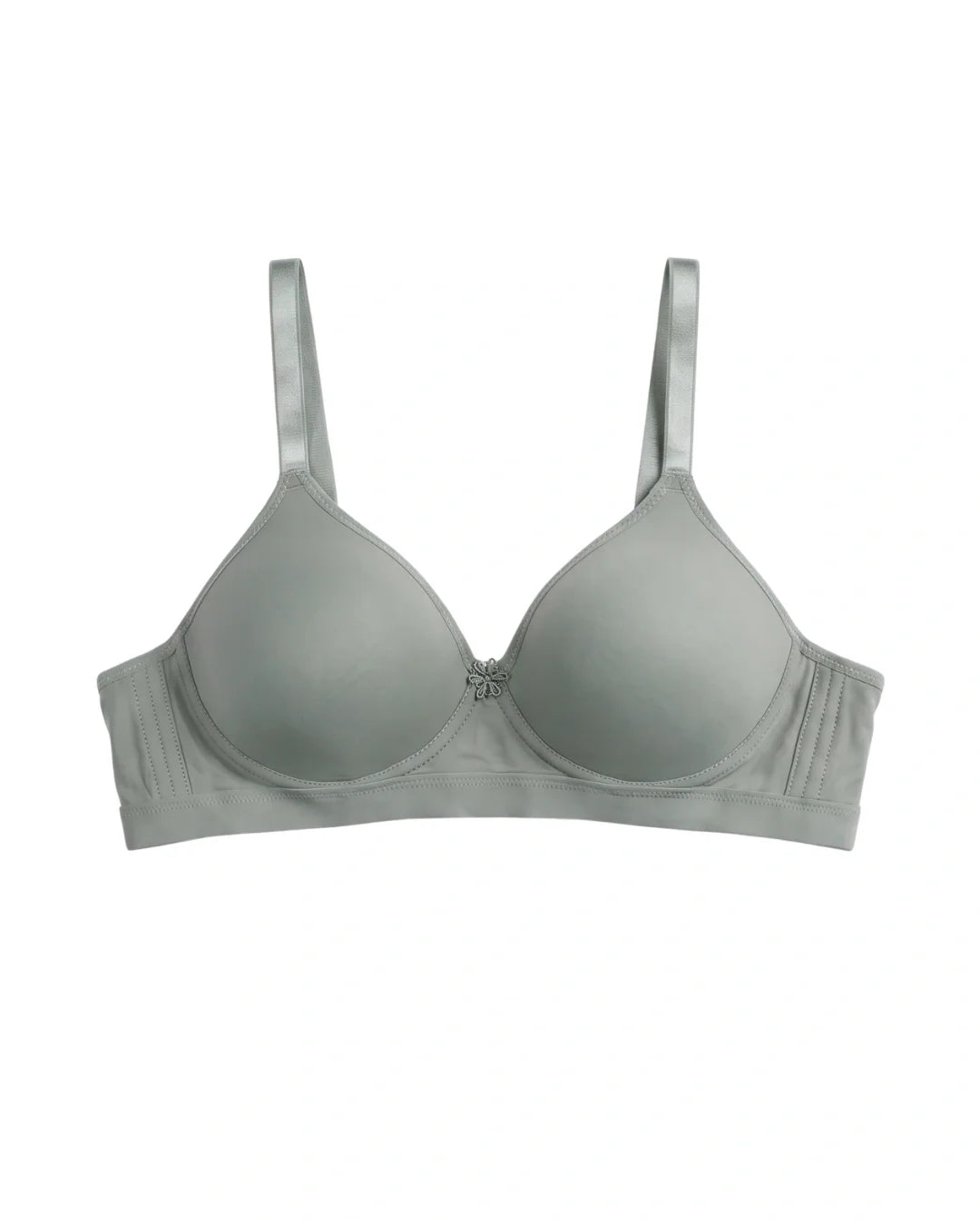 Padded Wired Bra - Moss - Green