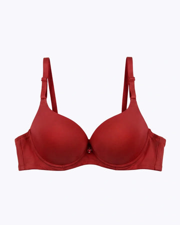 Padded Push-up Bra - Rhea - Rust