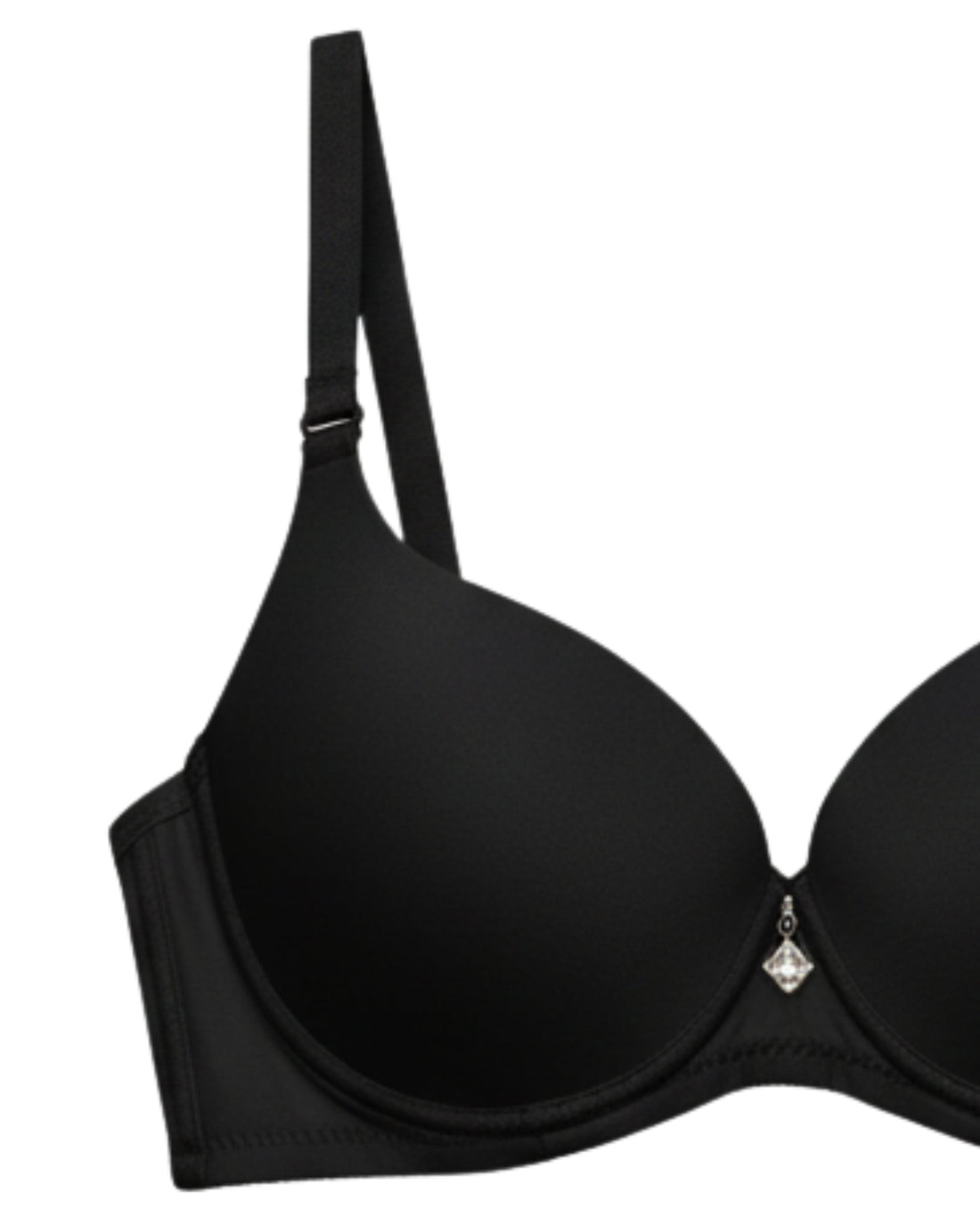 Padded T-Shirt Bra - Smooth Lift - Black