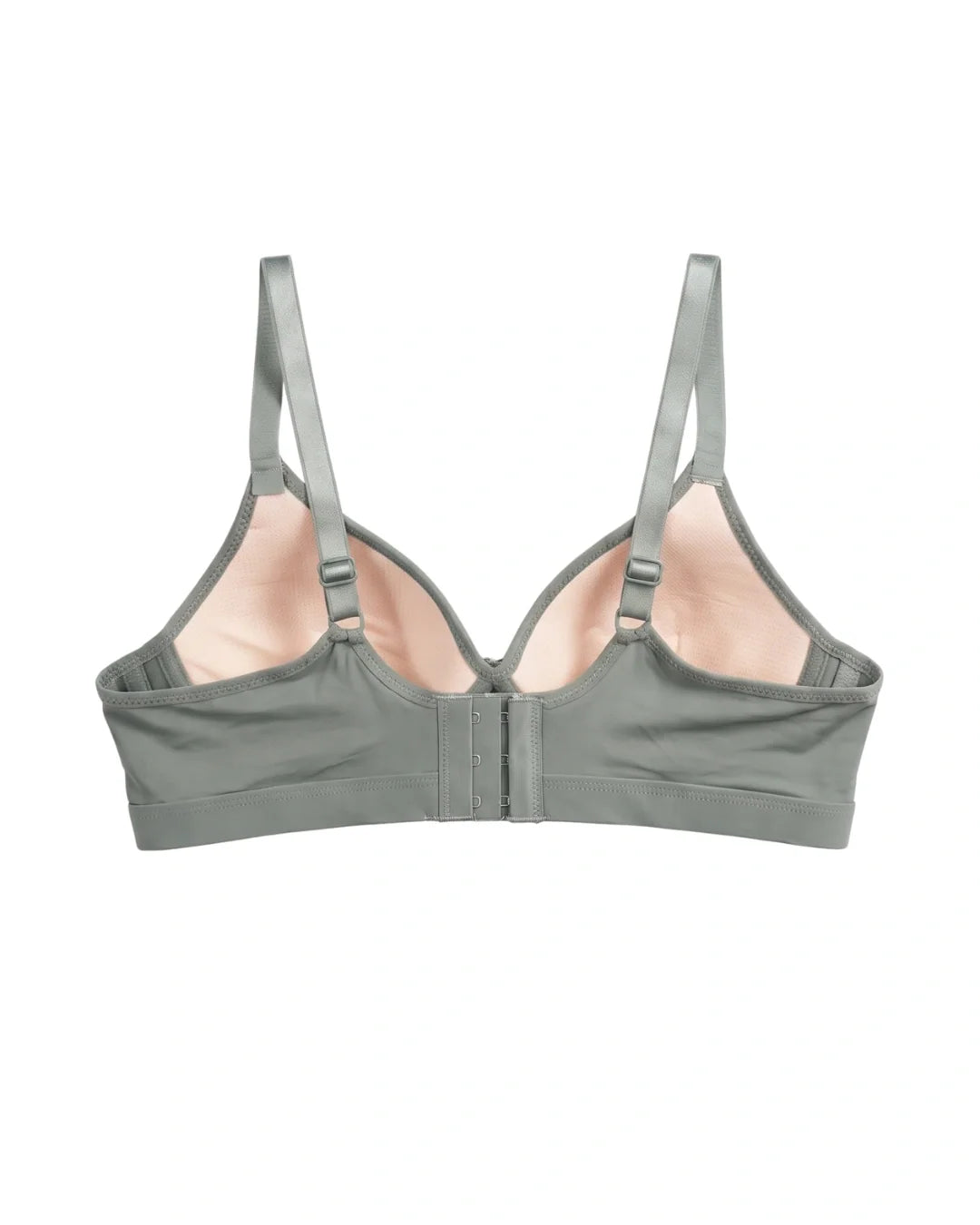 Padded Wired Bra - Moss - Green