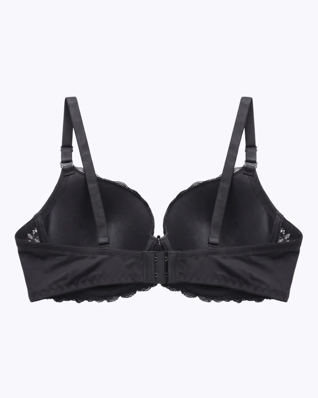 Plus Size Padded Bra - Softessa - Black