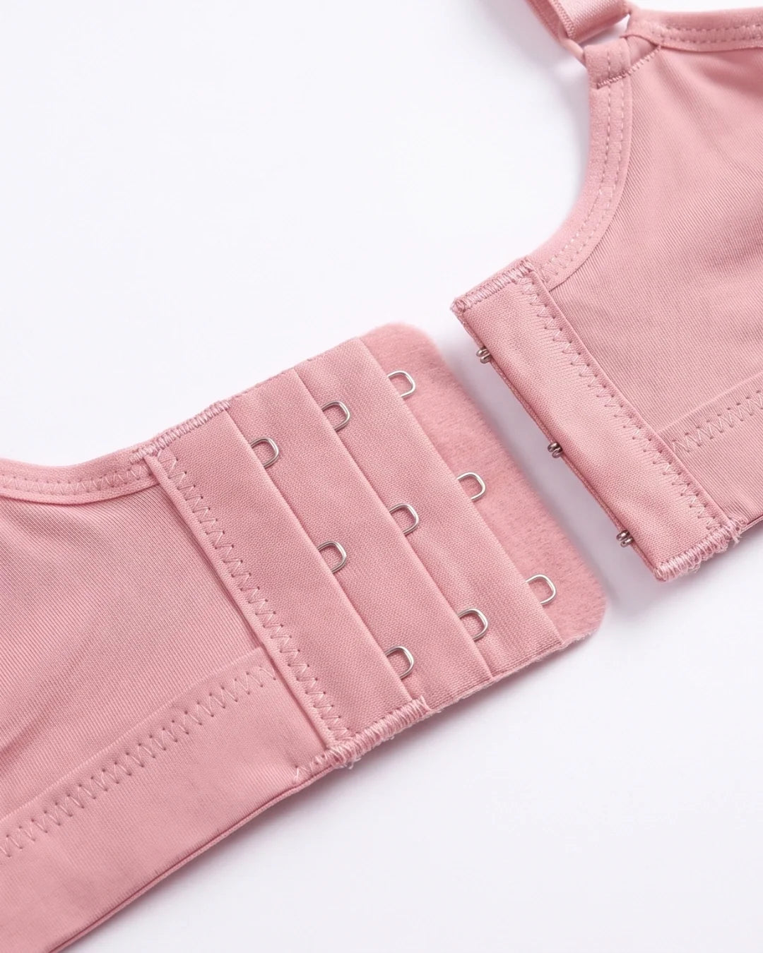 Padded Wired Bra - Moss - Pink