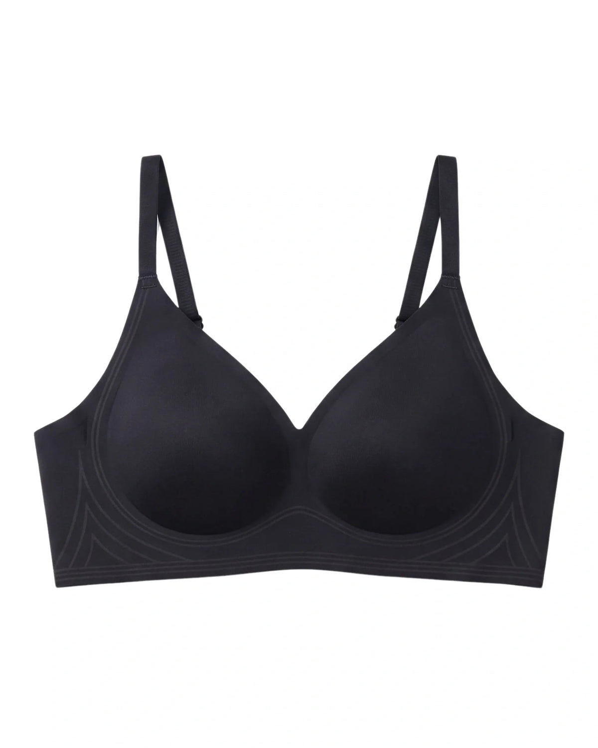 Seamless Padded Bra - Nurva Black