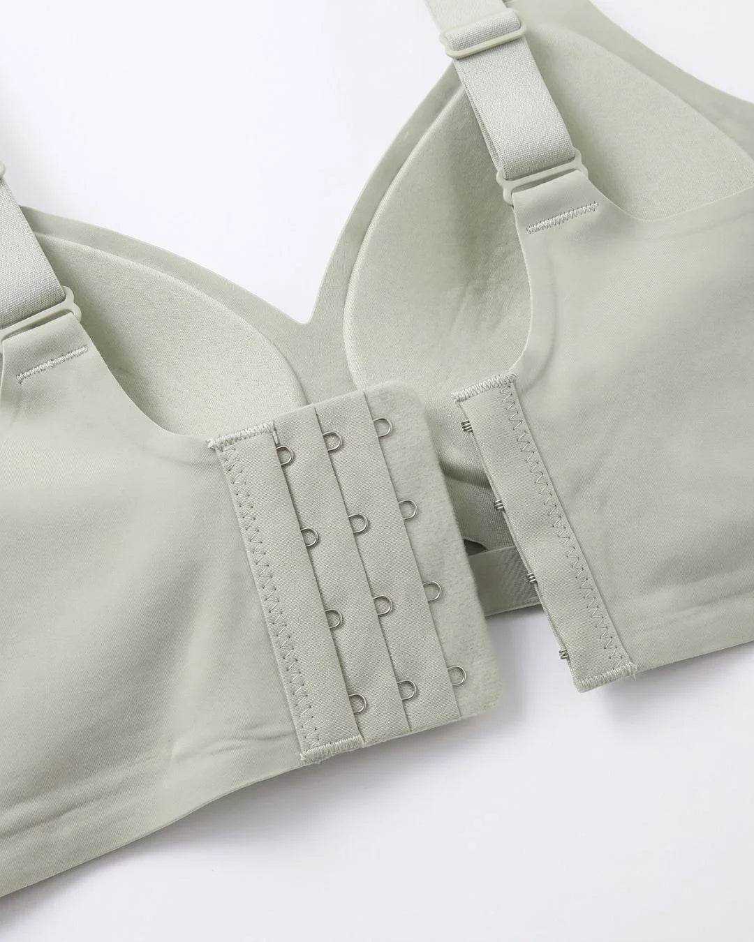 Seamless Padded Bra - Oziva Olive Green