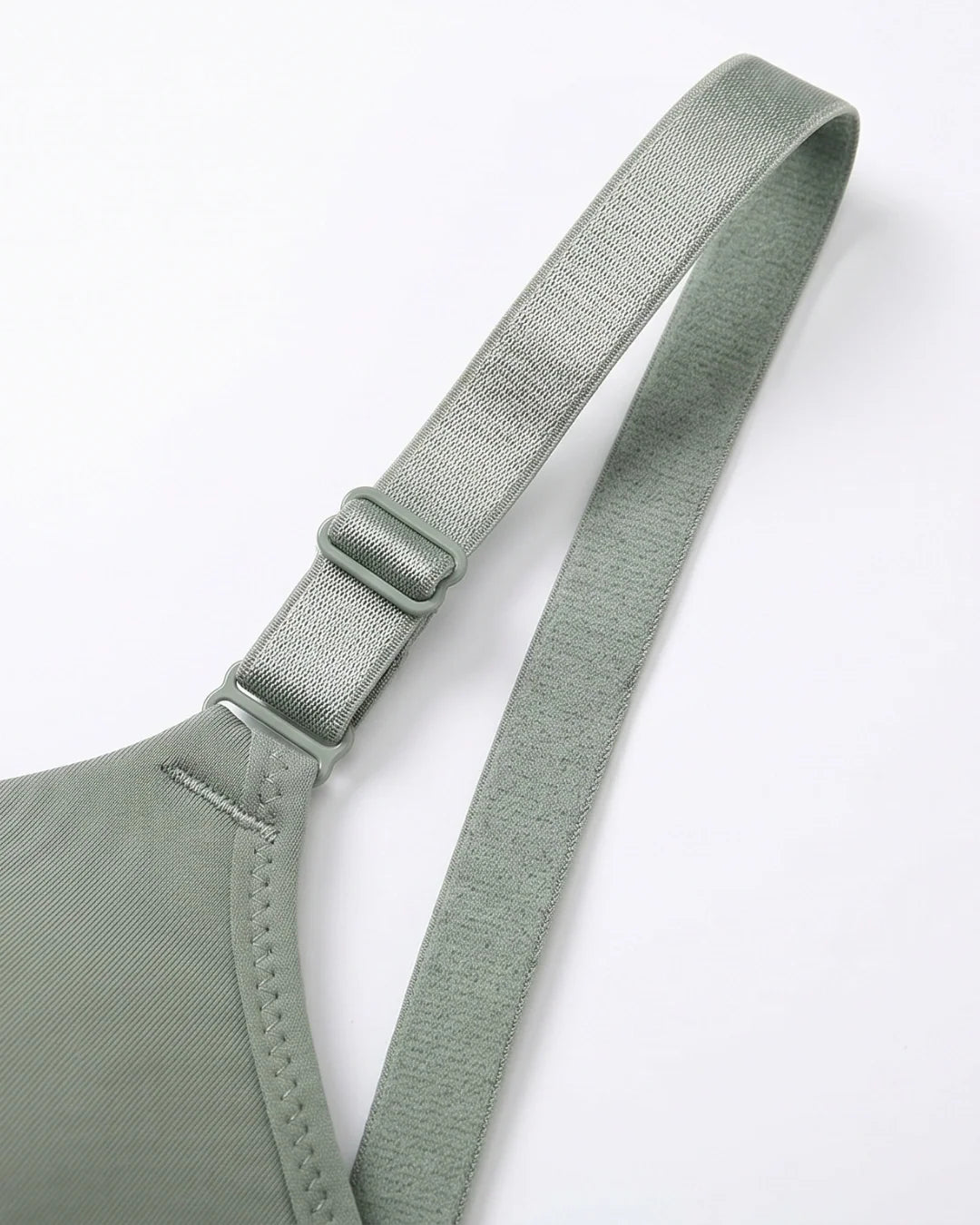 Light Padded Non-Wired T-Shirt Bra - Millie - Olive