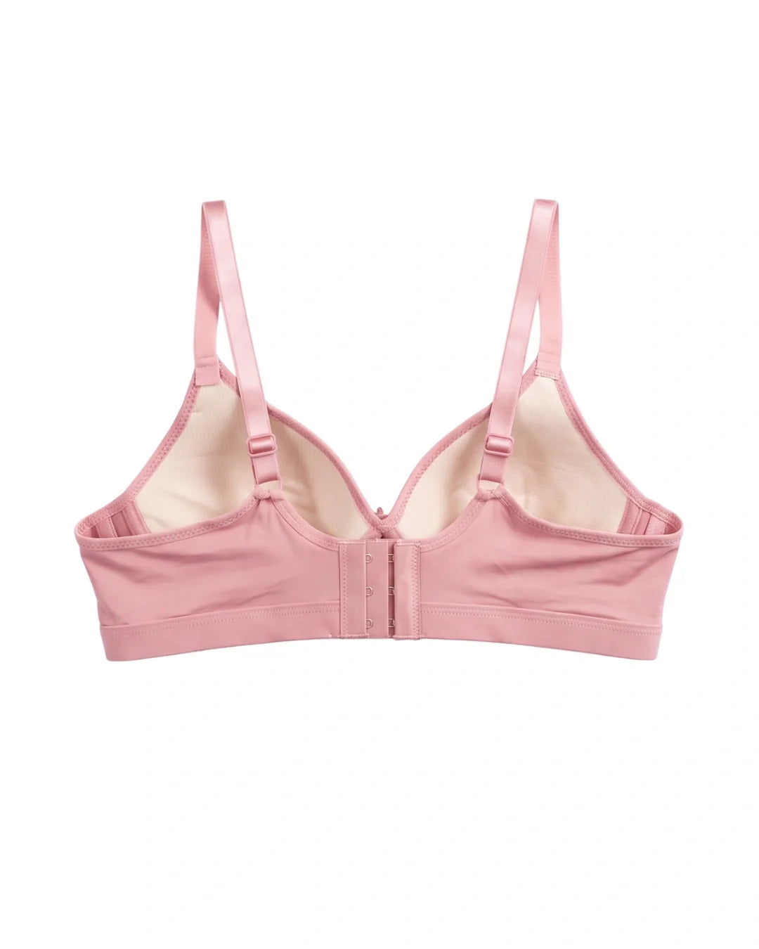 Padded Wired Bra - Moss - Pink