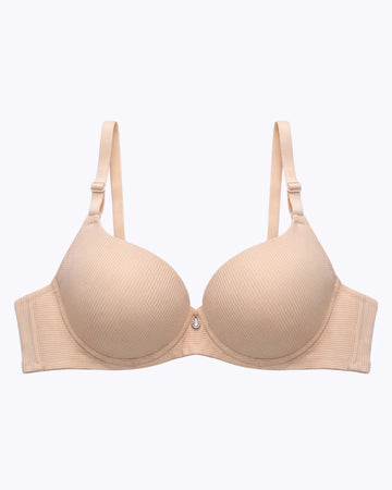 Padded Push-up Bra - Elva - Skin