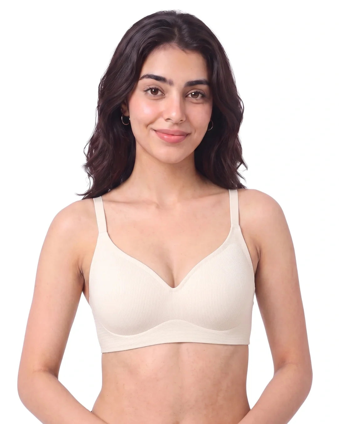 Seamless Padded Bra - Zavia - Off White