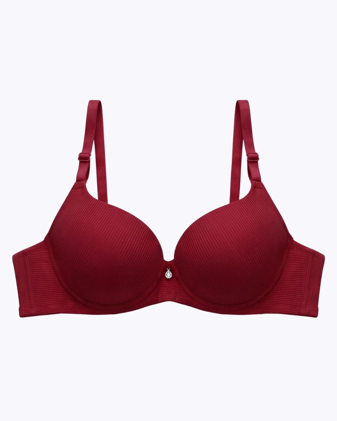 Padded Push-up Bra - Elva - Maroon
