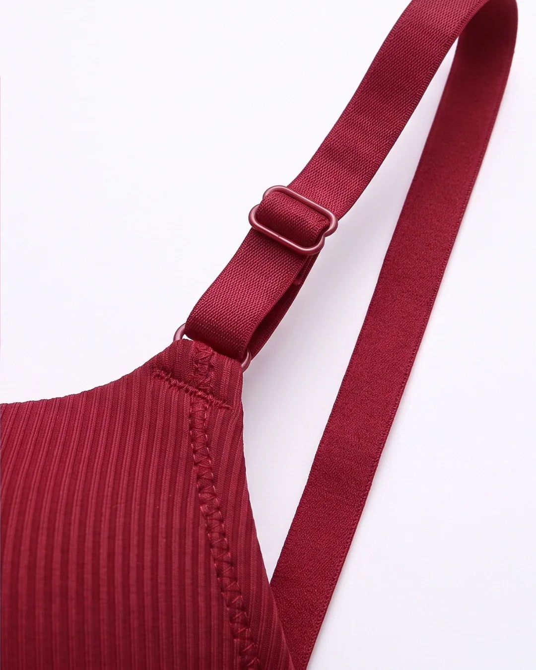 Padded Push-up Bra - Elva - Maroon