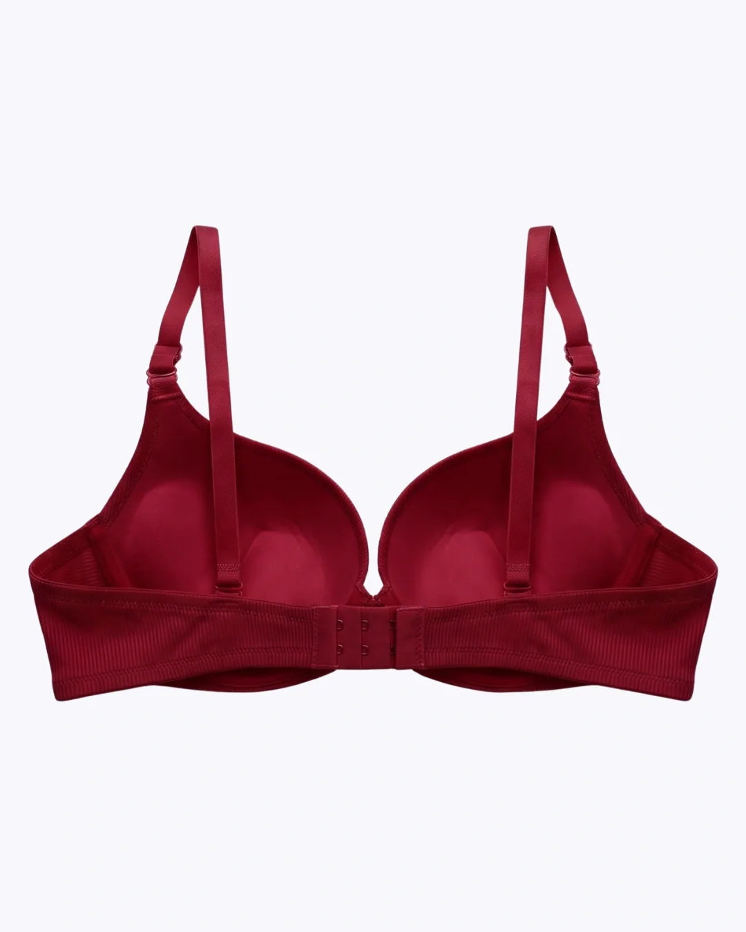 Padded Push-up Bra - Elva - Maroon