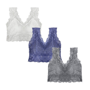 Pack of 3 Bra - Aluva Lace