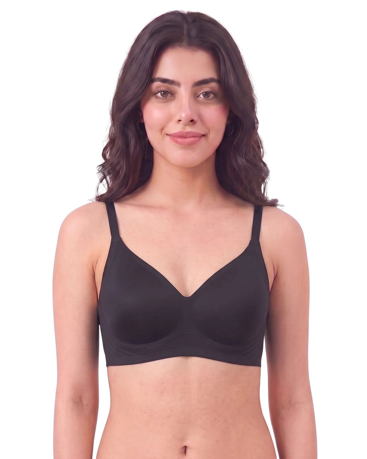 Seamless Padded Bra - Nurva Black