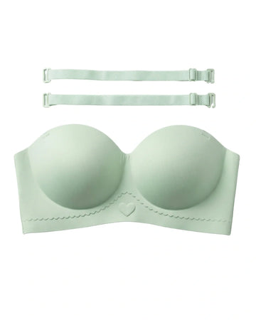 Seamless Padded Bra - Aireva - Olive