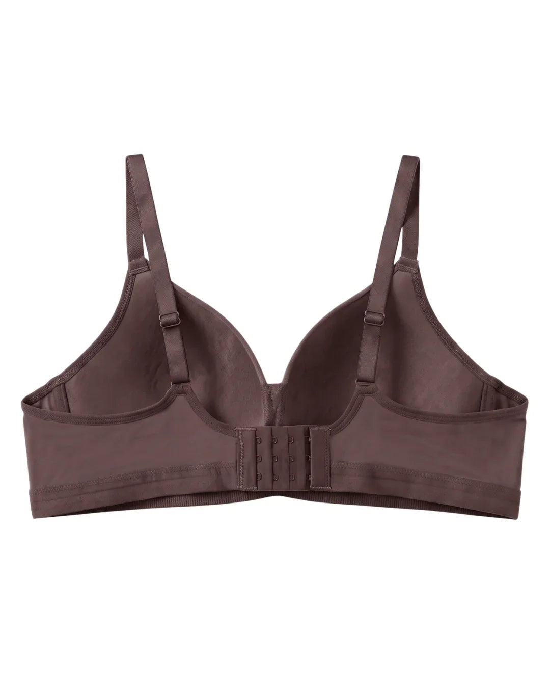 Padded Non-Wired T-Shirt Bra - Reem - Brown
