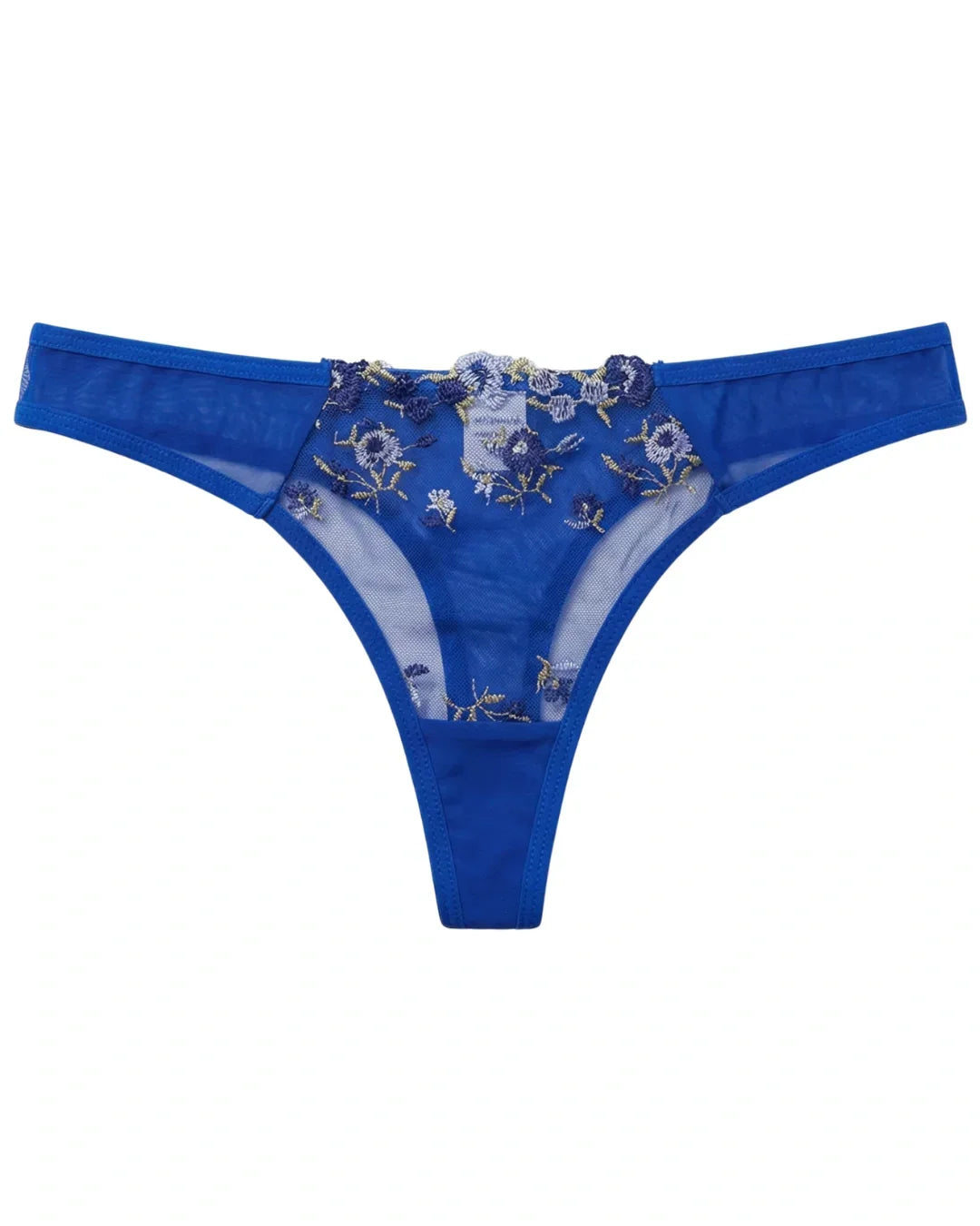 Non Padded Bra Set - Rosy Aura - Blue