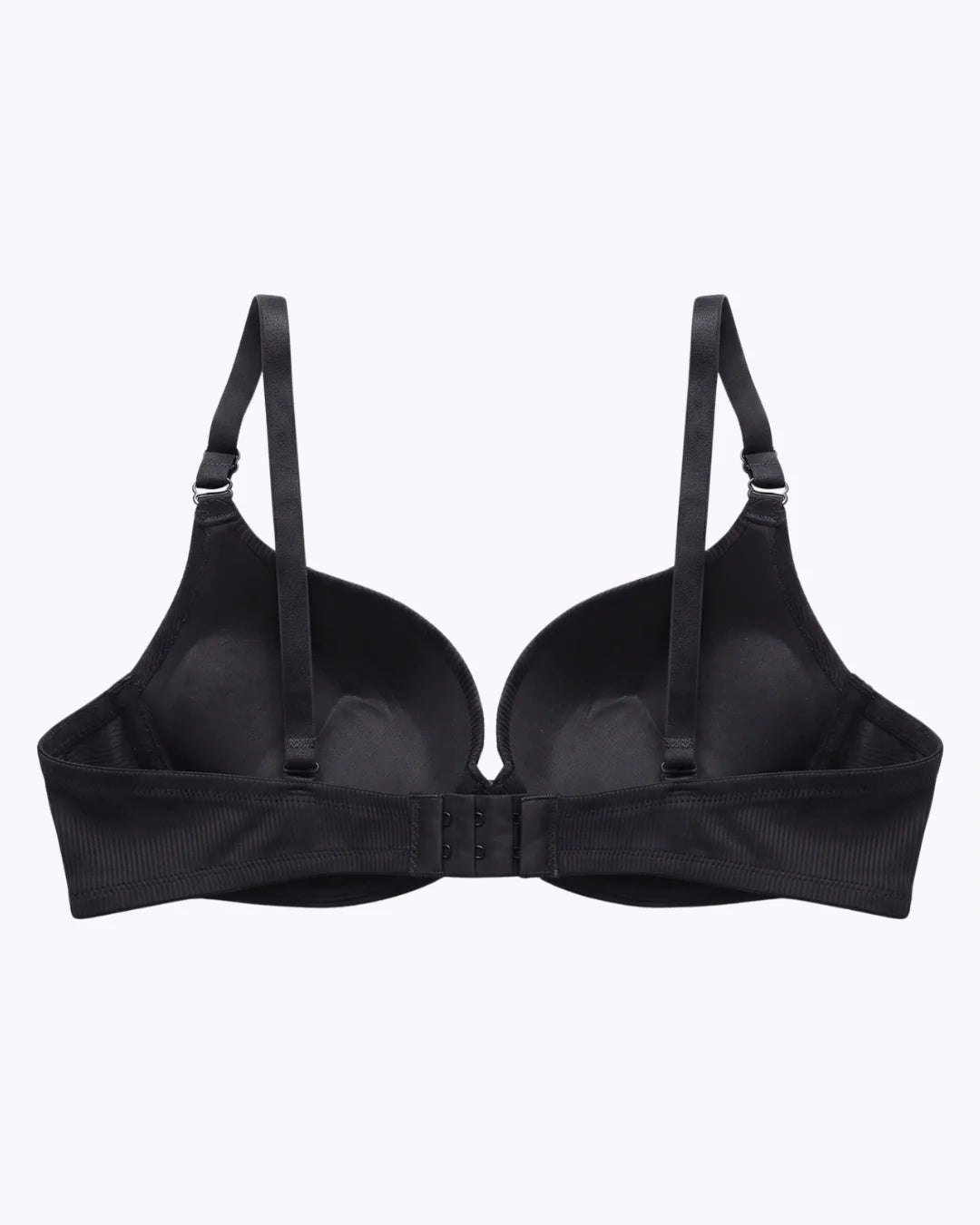 Padded Push-up Bra - Elva - Black