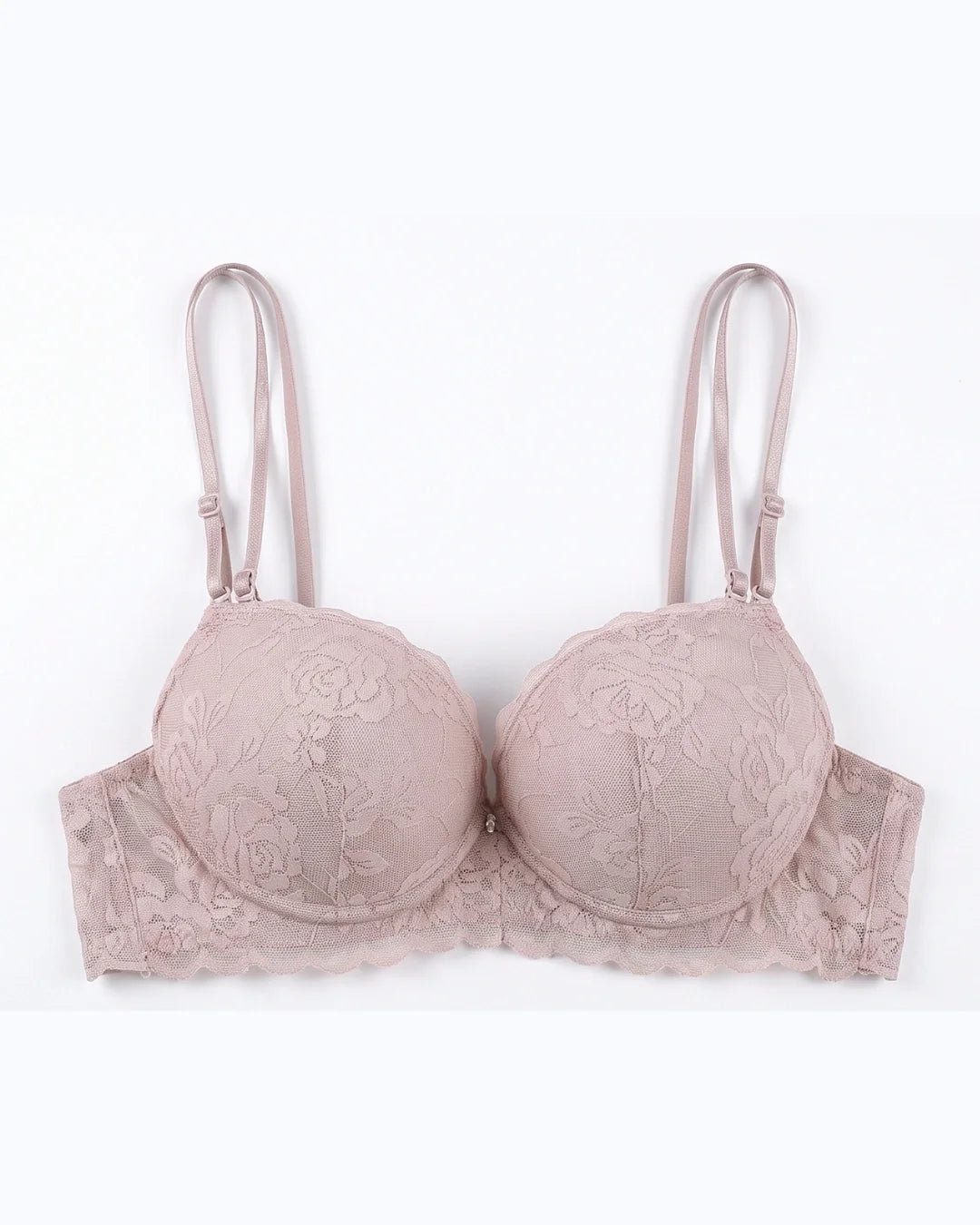 Padded Push-up Bra - Rose - Pink