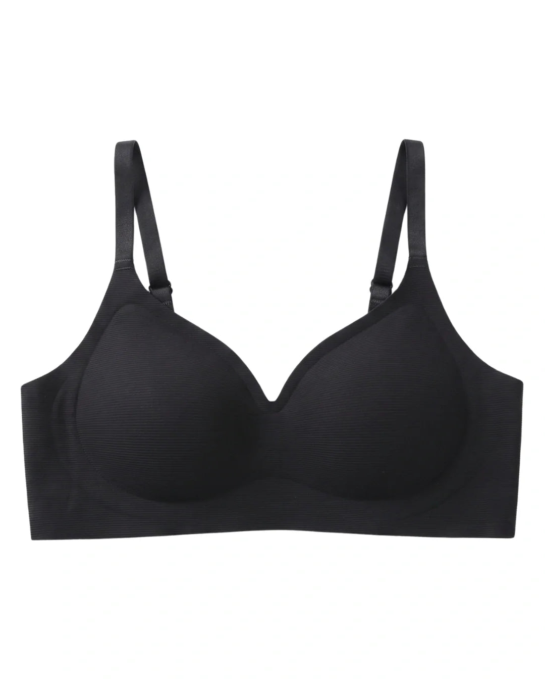 Seamless Padded Bra - Zavia - Black