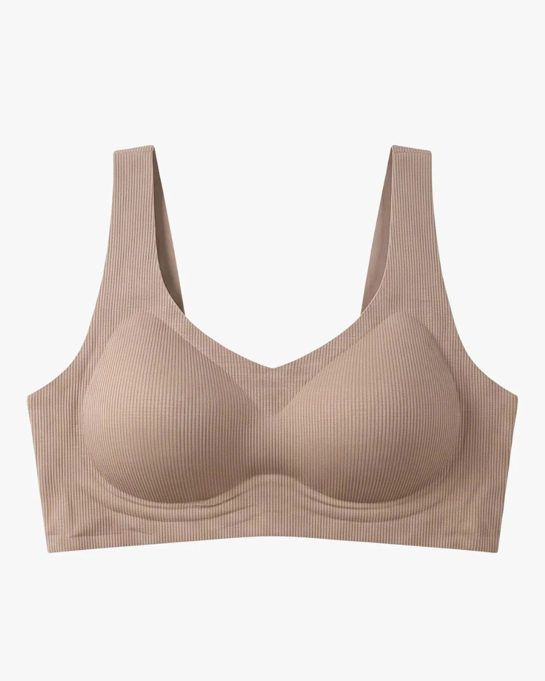 Seamless Padded Bra - Hazel Brown