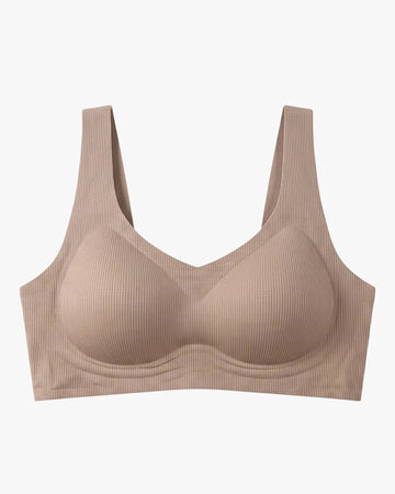 Seamless Padded Bra - Hazel Brown