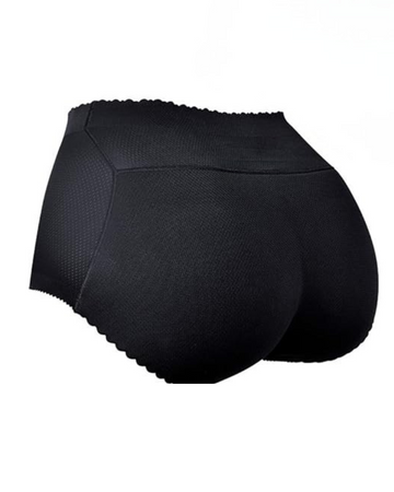 Mid Waist Rib Padded Panty Style Butt Lifter Hip Enhancer 5009