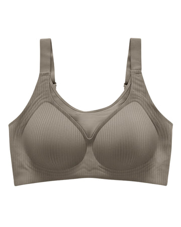 Padded Seamless Ease Bra - Grey