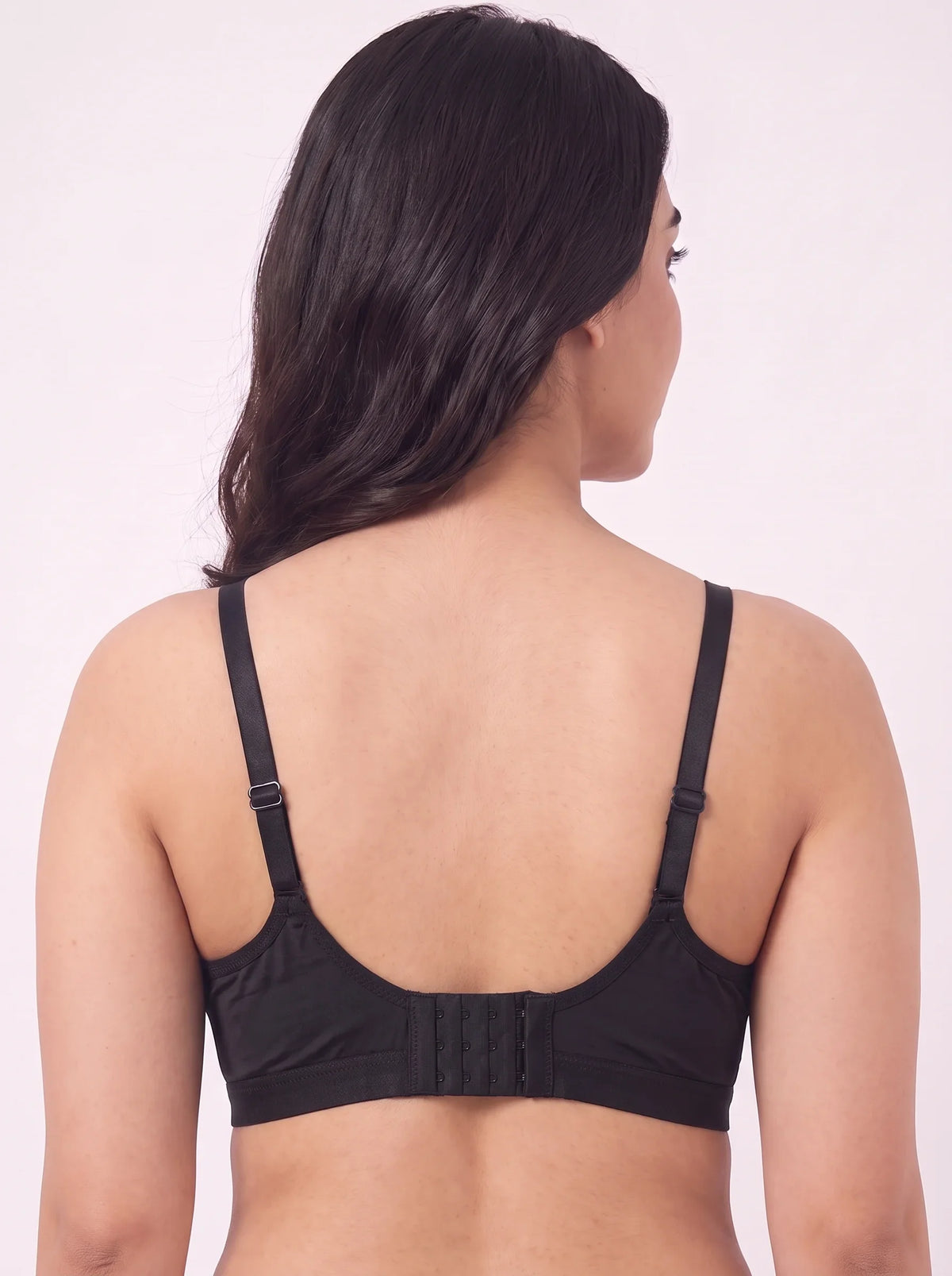 Light Padded Non-Wired T-Shirt Bra - Belle - Black