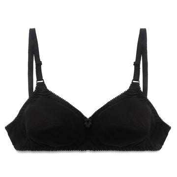 Everyday Lite Casual Non Padded Wireless Bra Black