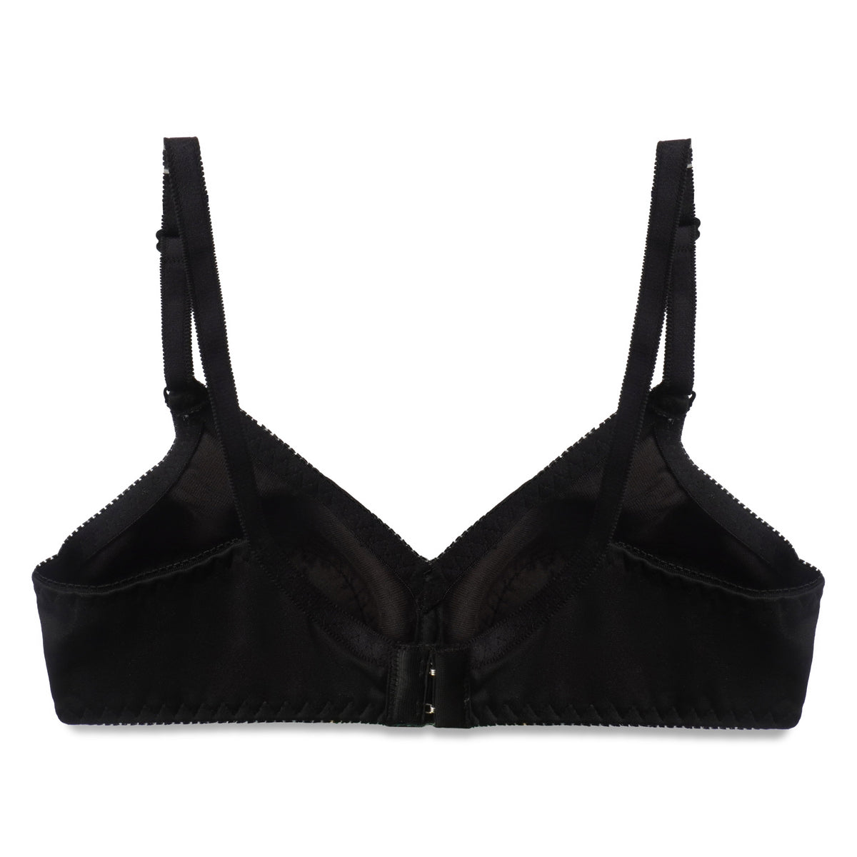 Padded Luxe Single Padded Wireless Bra Black
