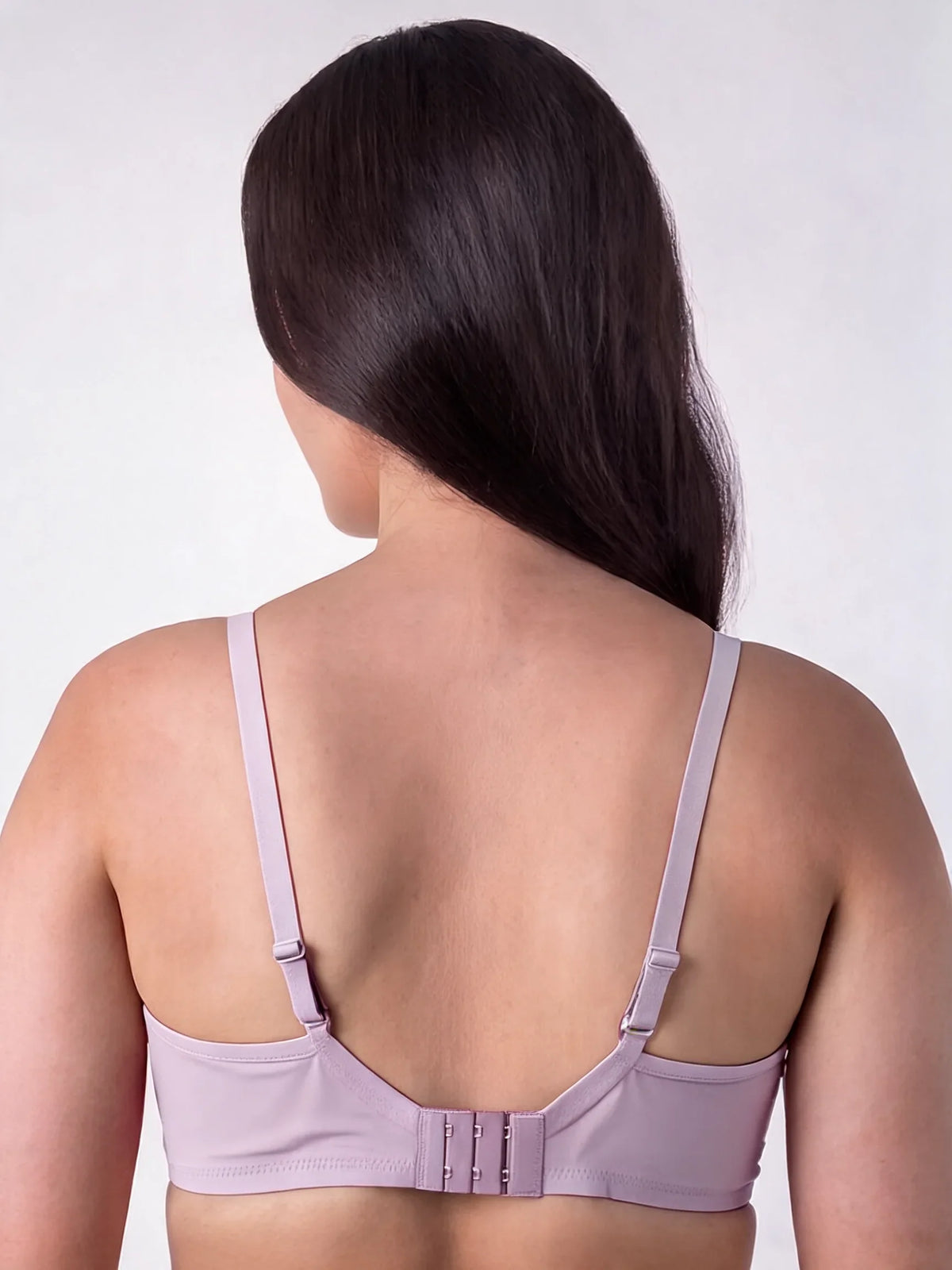 Light Padded Non-Wired T-Shirt Bra - Essentia - Lilac